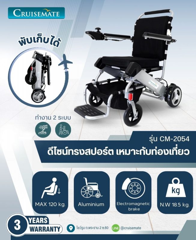 รถเข็นไฟฟ้าผู้สูงอายุ